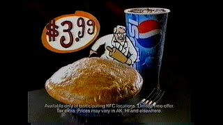 KFC Chunky Chicken Pot Pie  1998 TV Commercial [upl. by Kcin732]