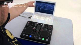 OMNITRONIC TMC1 Controller incl Virtual DJ  feat quotDer laute Gastquot [upl. by Symer]