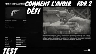 Le Revolver Dalgernon Localisation Red Dead Redemption 2 [upl. by Nessi]