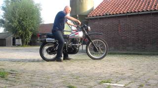 Yamaha XT500 1986 12 Volt Kick start [upl. by Honey617]