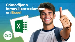 Cómo Fijar o inmovilizar columnas en Excel [upl. by Wahl806]