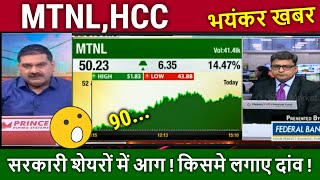 MTNLHCC share latest newsmtnl share analysismtnl share target hcc share futuretomorrow target [upl. by Angadresma]