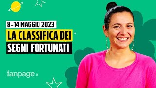 Oroscopo la classifica dei segni più fortunati della settimana dall8 al 14 maggio 2023 [upl. by Douglas]