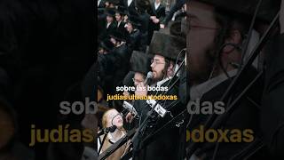 Así bailan los judíos ultraortodoxos en una boda en Israel 🇮🇱 [upl. by Timothea]