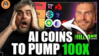 Alex Becker’s TOP AI Coins Sure To 100X BitBoy Reacts [upl. by Konrad446]