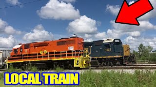 Railfanning CSX Bowline and more Valdosta GA [upl. by Kostman801]