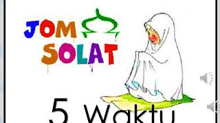 Solat 5 waktu  niat solat [upl. by Livvyy]