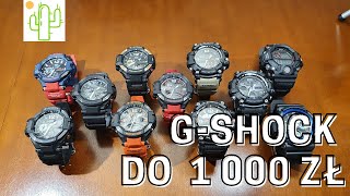 Prezentacja zegarków GShock do 1000 zł [upl. by Storm291]