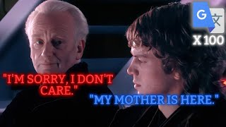 The Tragedy of Darth Plagueis the Wise BUT Its Google Translated 100 TIMES [upl. by Porte839]