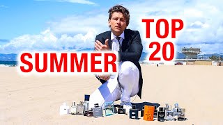 Top 20 Summer Fragrances for Men 2020 [upl. by Kentigerma]