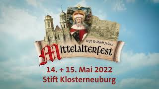 Mittelalterfest im Stift Klosterneuburg 2022 [upl. by Salokcin230]