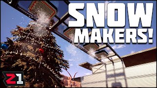 Unlocking Snow Machines and More Decorations  Satisfactory Ficsmas Event  Z1 Gaming [upl. by February]