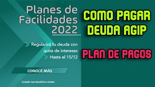 Como pagar Deuda Ingresos Brutos Monotributo  Plan de Facilidades AGIP  Plan de Pagos [upl. by Tedie]