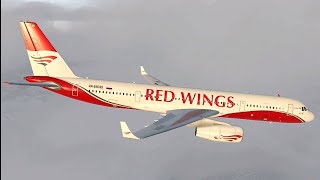 Red Wings Airlines Flight 9268  Crash Animation [upl. by Gregson]