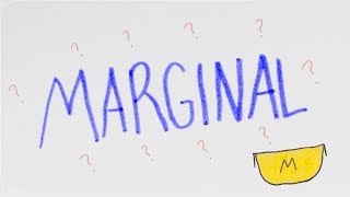 quotMarginalquot Explained in 90 Seconds  Economics [upl. by Ariella]