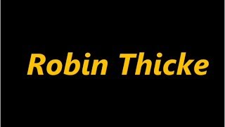 Robin Thicke  Blurred Lines  Lyrics [upl. by Hayimas171]