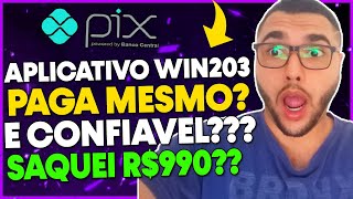 Aplicativo win203 net é Confiavel TESTEI o Aplicativo win203 net SAQUEI NO APP [upl. by Garlaand696]