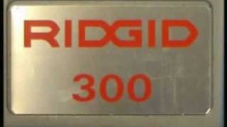 Ridgid 300 Threading Machine [upl. by Yruok]