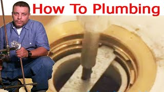 Easy Shower Base Installation Stepbystep Drain Connection [upl. by Schuler]