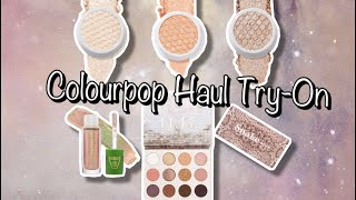 My Colourpop Sale HAUL TryOn [upl. by Zita]