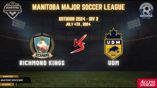 July 4th WSF Div 2 Richmond Kings vs UDM [upl. by Engel398]