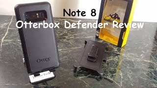 Otterbox Defender Case Review for Samsung Galaxy Note 8 [upl. by Reo]