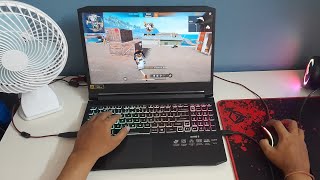 Ryzen 5 5600h Gtx 1650 FreeFire Laptop Gameplay Acer Nitro 5 [upl. by Humfried]