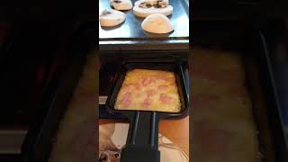 Swiss Raclette Cheese Filipina Swiss Home Cooking [upl. by Tteragram]