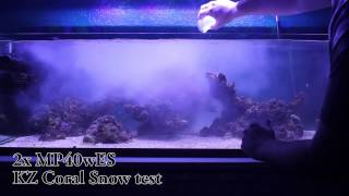 Maxspect Gyre 50w vs 2x Vortech MP40wES [upl. by Yezdnil632]