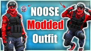 GTA5 I NEW Red NOOSE Modded Outfit Tutorial NOOSE CEO Armor amp MORE [upl. by Marcoux]