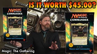 quotMaster And Commanderquot Commander Deck  BuildYourOwn Precon For Less Than 45 Magic The Gathering [upl. by Mikel]