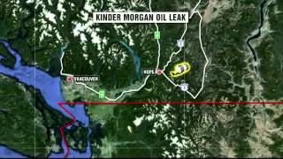 BT Vancouver Kinder Morgan Spill [upl. by Adnoek]