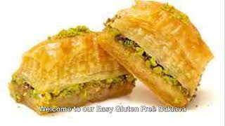 Quick And Easy Gluten Free Baklava Recipe Tutorial [upl. by Lyrad520]