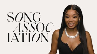 Lola Brooke Raps Latto Future and Meek Mill in a Game of Song Association  ELLE [upl. by Anuat153]