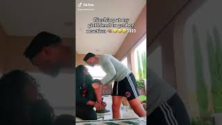 FLINCHING AT GIRLFRIEND PRANK TIKTOK EDITION [upl. by Eohce788]