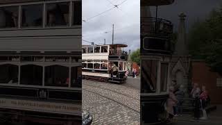 A 1900S TRAMCAR NUMBER 264 AT BEAMISH LIVING MUSEUM OF THE NORTH [upl. by Afrikah]