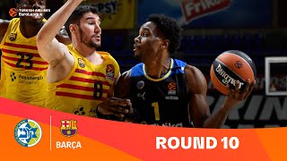 Maccabi Playtika Tel AvivFC Barcelona  Round 10 Highlights  202324 Turkish Airlines EuroLeague [upl. by Anama368]