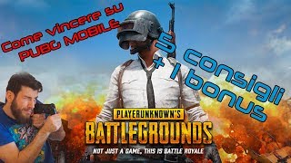 PUBG MOBILE  5 CONSIGLI PER VINCERE [upl. by Supen]