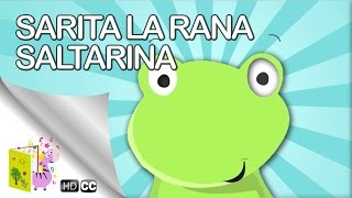 Cuentos Infantiles Cortos SARITA LA RANA SALTARINA En Español [upl. by Sukram]