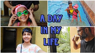 A day in my life  learning new skill swimming 👙👙 Aesthetic Vlog Indian [upl. by Ahsein]