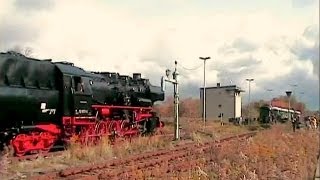 Dampflok 52 8177 in Werneuchen  Eisenbahn  Dampfzüge  steam trains  steam locomotive [upl. by Ecenaj]