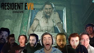 Resident Evil 7  Yayıncıların Marguerite Jumpscare Sahnesine Tepkileri [upl. by Amandi]