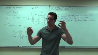 Calculus 1 Lecture 52 Volume of Solids By Disks and Washers Method [upl. by Anisamoht]