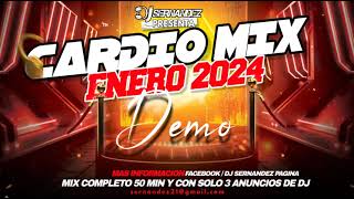 CARDIO MIX DEMO´ ENERO 2024  DJ SERNANDEZ  165  170  BPM [upl. by Niltiac322]