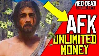 STAY AFK AND MAKE UNLIMITED MONEY in Red Dead Online Easy Money Making RDR2 Money Glitch [upl. by Mixie]