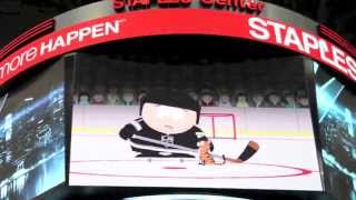 LA Kings Fan Eric Cartman vs Florida quotPantherquot March 22 2014 [upl. by Nbi]