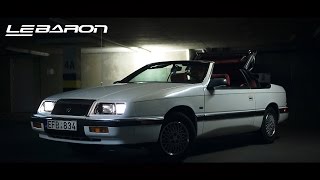 Chrysler LeBaron V6 Night Ride  retrorentlt 🚗 [upl. by Relyat]