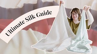 How to Sew With Silk  Fabric Guide [upl. by Ahsok]