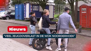 Jongeren veroorzaken overlast in de wijk Noorderhoek in Sneek [upl. by Ahsekad511]