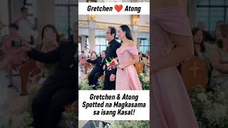 Gretchen Barretto amp Atong Ang Spotted na Magkasama sa isang Kasal❤️ gretchenbarretto atongang [upl. by Bullis]